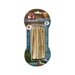 8in1 Delights Pro Dental Chewy Sticks With Chicken Flavour, 3 Pcs