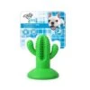 All For Paws Dental Cactus Rubber Dog Toy - Green - Large -Pet Products Store allforpawsdentalcactusrubberdogtoy green large 1