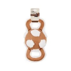 All For Paws Lambswool Handle Socccer Ball Dog Toy