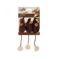 All For Paws Lambswool The Triplets - Brown - 7 Cm