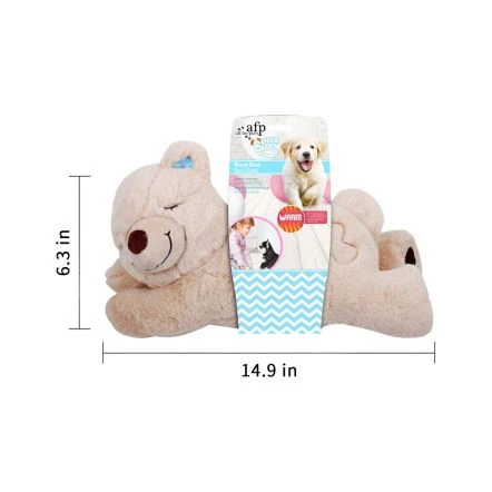 All For Paws Little Buddy Warm Bear Dog Toy 8 All For Paws Little Buddy Warm Bear Dog Toy - Image 6