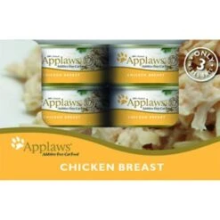 Applaws Chicken Breast Canned Cat Food - Pack Of 24 -Pet Products Store applawschickenbreastcannedcatfood 156g 2
