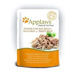 Applaws Chicken With Beef In Jelly Cat Food Pouch - 16x70g