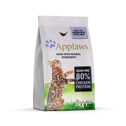 Applaws Chicken With Extra Duck Dry Cat Food 4 Applaws Chicken With Extra Duck Dry Cat Food - Image 2