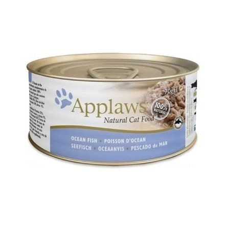 Applaws Ocean Fish Canned Cat Food - 70g - Pack Of 24 4 Applaws Ocean Fish Canned Cat Food - 70g - Pack Of 24 - Image 2