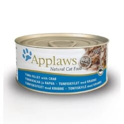 Applaws Tuna With Crab Canned Cat Food - 70g - Pack Of 24 12 Applaws Tuna With Crab Canned Cat Food - 70g - Pack Of 24 -Pet Products Store applawstunawithcrabcatfoodtin70gpackof24 1