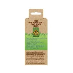 Bags On Board 100% Biodegradable Dog Poop Bags -Pet Products Store bags on board 100 biodegradable dog poop bags 60 bags 2