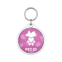 Bark Badge Hearts And Crowns Badge For Pets