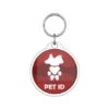 Bark Badge Wavy Red Badge For Pets -Pet Products Store barkbadgewavyredbadgeforpets 1