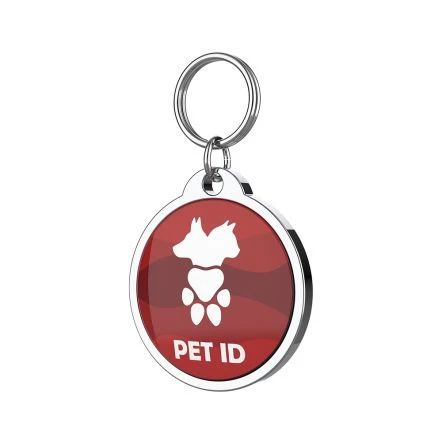 Bark Badge Wavy Red Badge For Pets 4 Bark Badge Wavy Red Badge For Pets - Image 2