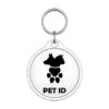 Bark Badge White Fun Badge For Pets -Pet Products Store barkbadgewhitefunbadgeforpets 1 1