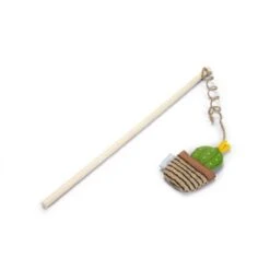 Beeztees Catnip Fishing Rod Cactus Ides Cat Toys, 40 Cm