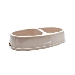 Beeztees Plastic Dinner Set For Dog, 2X0.4L -Pet Products Store beezteesplasticdinnersetfordog2x0.4l beige 2 1