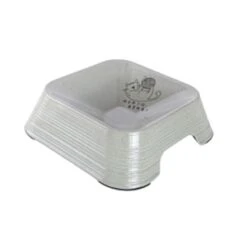 Bobo Multi Color Square Shaped Food Bowls, Assorted Colors -Pet Products Store bobomulticolorsquareshapedfoodbowls assortedcolors 3