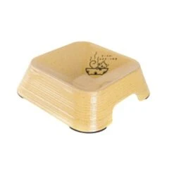 Bobo Multi Color Square Shaped Food Bowls, Assorted Colors -Pet Products Store bobomulticolorsquareshapedfoodbowls assortedcolors 4