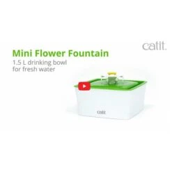 Catit Mini Flower Fountain - 1.5L -Pet Products Store catit2.0miniflowerfountain1.5liters 7