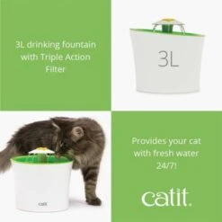 Catit Senses 2.0 Flower Fountain -Pet Products Store catitsenses2.0flowerfountain 7