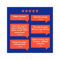 Cat Mate Three Level Pet Fountain - 2 Liter -Pet Products Store catmatethreelevelpetfountain 2liter darkgrey 4