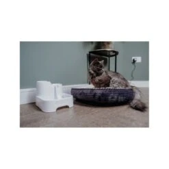 Cat Mate Three Level Pet Fountain - 2 Liter -Pet Products Store catmatethreelevelpetfountain 2liter white 7