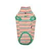 Catspia Chaton Striped Sleeveless Cat T-Shirt - Green -Pet Products Store catspiachatonstripedsleevelesscatt shirt green 1