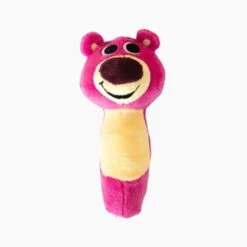 DAN Toy Story Plush Stick Lotso Dog Toy - 8.5L X 9W X 15H Cm
