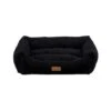 Dubex Cookie Classic Pet Bed, Black -Pet Products Store dubexcookieclassicpetbedblack 95lx70wx22hcm 1 1