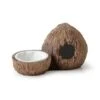 Exo Terra Coconut Hide With Water Dish -Pet Products Store exoterracoconuthidewithwaterdish 1