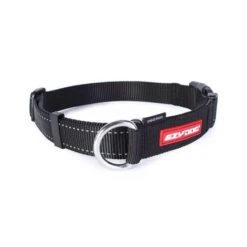 EzyDog Checkmate Dog Collar, Black