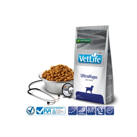 Farmina Vet Life ULTRAHYPO Canine Formula Dog Dry Food - 2 Kg - Image 2