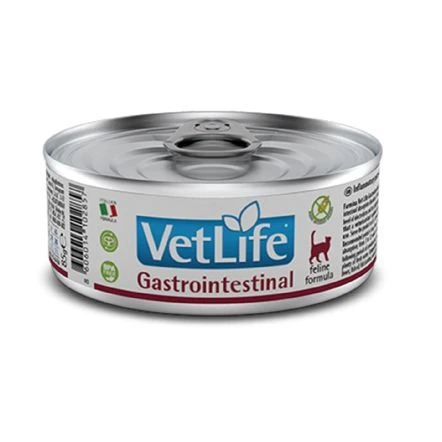 Farmina Vet Life Natural Diet Cat Gastrointestinal - 85g - Pack Of 12 3 Farmina Vet Life Natural Diet Cat Gastrointestinal - 85g - Pack Of 12