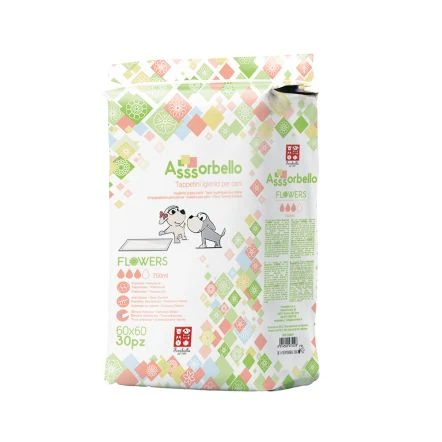 Ferribiella Asssorbello Flowers Hygienic Pads - 60 X 60 Cm 3 Ferribiella Asssorbello Flowers Hygienic Pads - 60 X 60 Cm