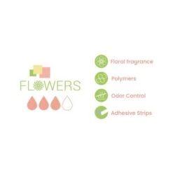Ferribiella Asssorbello Flowers Hygienic Pads - 60 X 60 Cm 8 Ferribiella Asssorbello Flowers Hygienic Pads - 60 X 60 Cm -Pet Products Store ferribiellaasssorbelloflowershygienicpads 30counts 2 1 1