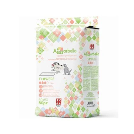 Ferribiella Asssorbello Flowers Hygienic Pads - 60 X 60 Cm 4 Ferribiella Asssorbello Flowers Hygienic Pads - 60 X 60 Cm - Image 2