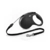 Flexi New Classic M Cord, 5m -Pet Products Store flexinewclassicmcord5m black 1