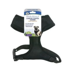 Four Paws Comfort Control Harness For Dog, Black