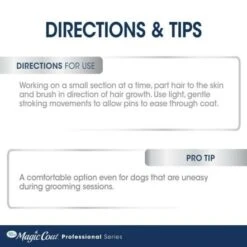 Four Paws Magic Coat Professional Series All-Purpose Rotating Pin Comb For Dogs -Pet Products Store fourpawsmagiccoatprofessionalseriesall purposerotatingpincombfordogs 6