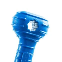 Jersey Dog Co Chompi Bone With Treat Pockets Dog Toy - 7 Inch -Pet Products Store jerseydogcochompibonewithtreatpocketsdogtoy 7inch blue 4