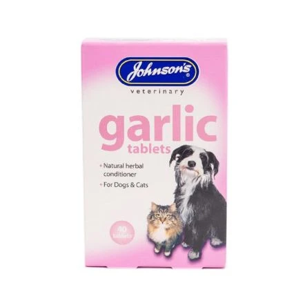Johnson's Veterinary Garlic Tablets - 40 Pcs 3 Johnson's Veterinary Garlic Tablets - 40 Pcs