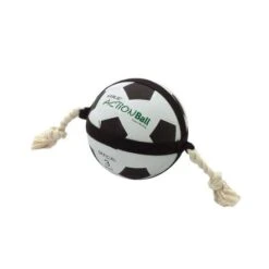 Karlie Actionball Football Black & White Dog Toy