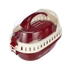 Karlie Pet Shuttle Transport Box, Red -Pet Products Store karliepetshuttletransportboxred 35lx25wx22hcm 3 1
