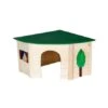 Karlie Ecco Wonderland Corner House For Small Animals - 24L X 24W X16H Cm