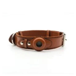 Keeptail Vegan Leather Dog Collar - Brown