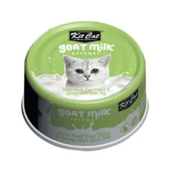 Kit Cat White Meat Tuna Flakes & Shrimp With Goat Milk - 70g - Pack Of 24