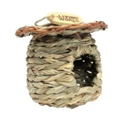 Living World Reed Hut Guinea Pig House -Pet Products Store livingworldreedhuthamsterhouse 3