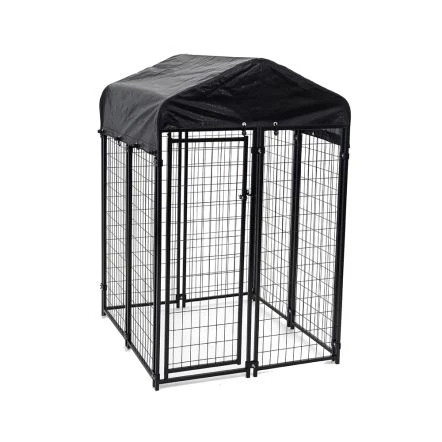 Lucky Dog Outdoor Pet Kennel With Cover 4 Lucky Dog Outdoor Pet Kennel With Cover - Image 2