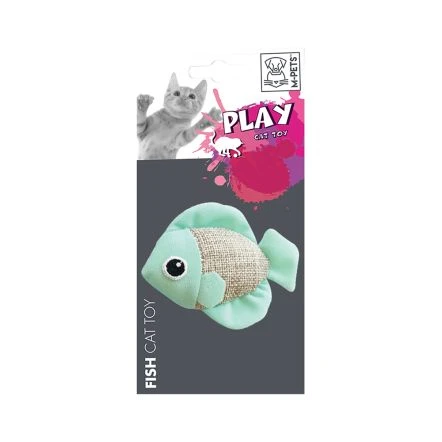 M-Pets Fish Cat Toy Assorted Colors 4 M-Pets Fish Cat Toy Assorted Colors - Image 2