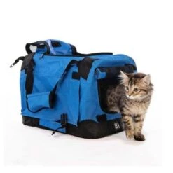 M-Pets Flow Crate For Cats And Dogs - Blue -Pet Products Store m petsflowcrateforcatsanddogs 91lx63wx63hcm 5