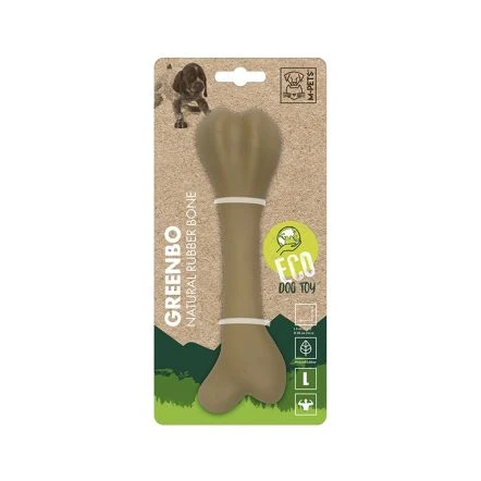 M-Pets Greenbo Natural Rubber Bone Dog Toy 4 M-Pets Greenbo Natural Rubber Bone Dog Toy - Image 2