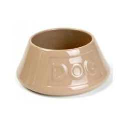Mason Cash Non Tip Lettered Dog Bowl 21cm