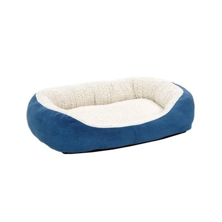Midwest Cuddle Bed For Cats & Dogs, Blue 3 Midwest Cuddle Bed For Cats & Dogs, Blue